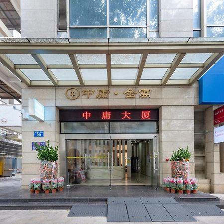 Waifiden Duplex Hotel Apartment Zhongyong Jinyu Branch-Free Shuttle Bus During The Canton Fair エクステリア 写真