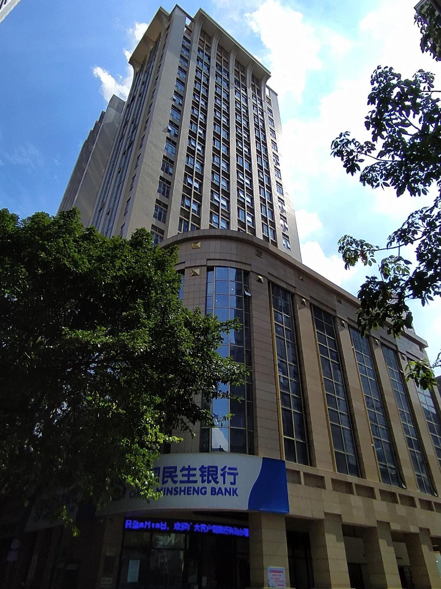 Waifiden Duplex Hotel Apartment Zhongyong Jinyu Branch-Free Shuttle Bus During The Canton Fair エクステリア 写真