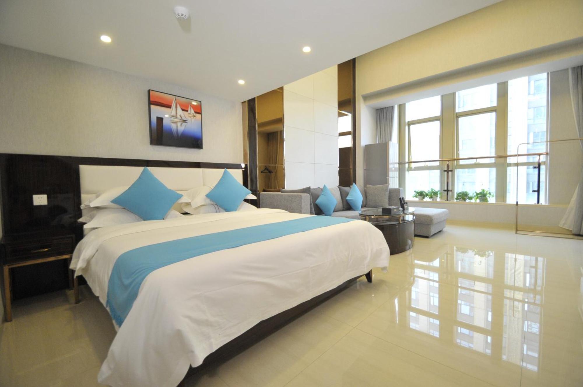 Waifiden Duplex Hotel Apartment Zhongyong Jinyu Branch-Free Shuttle Bus During The Canton Fair エクステリア 写真