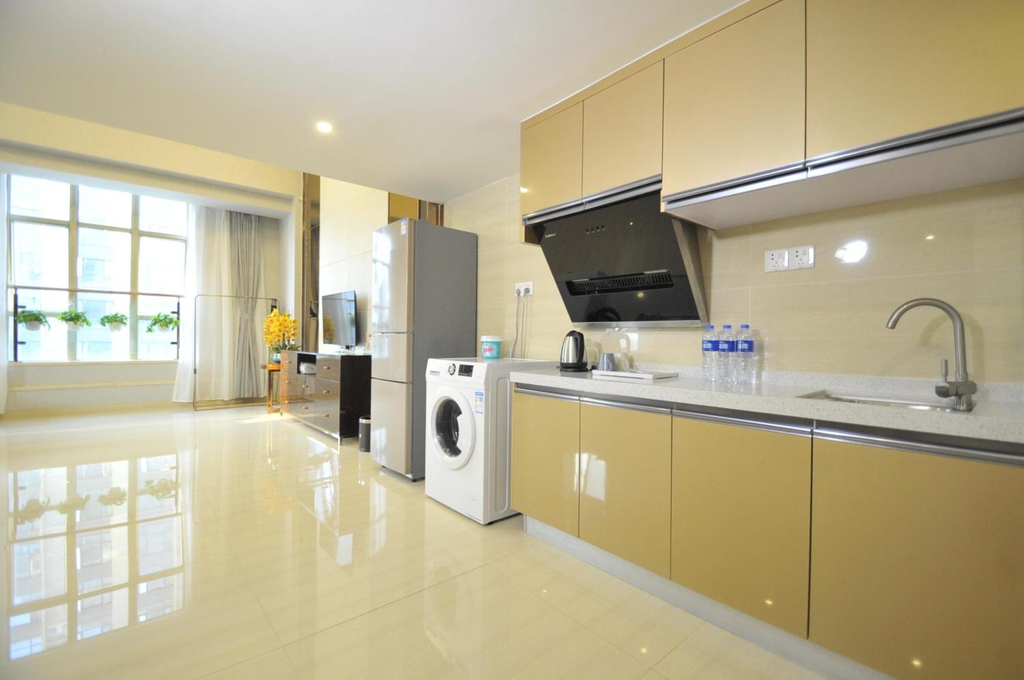 Waifiden Duplex Hotel Apartment Zhongyong Jinyu Branch-Free Shuttle Bus During The Canton Fair エクステリア 写真