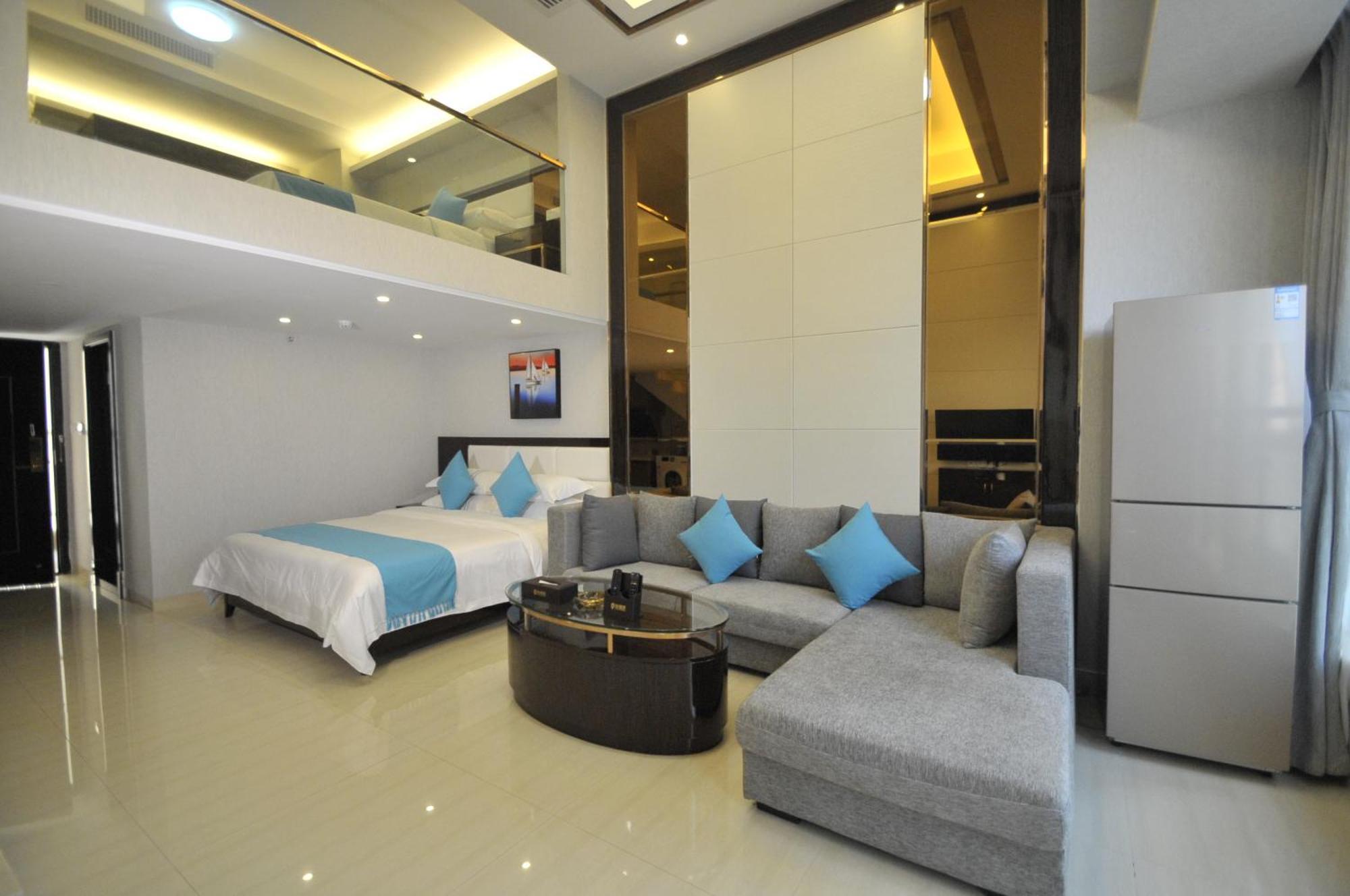 Waifiden Duplex Hotel Apartment Zhongyong Jinyu Branch-Free Shuttle Bus During The Canton Fair エクステリア 写真